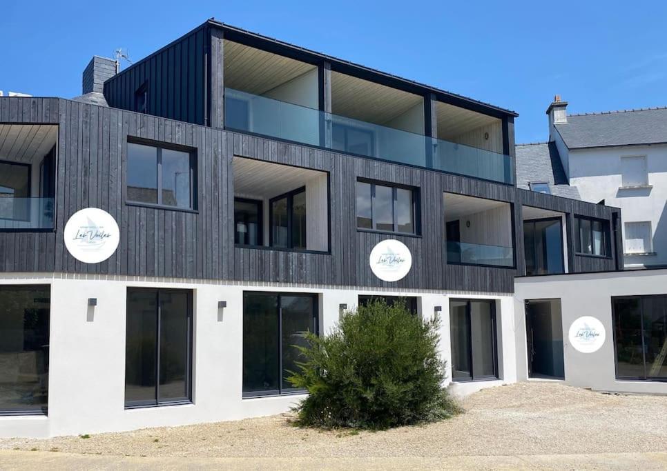 Appart'Hotel & Spa "Les Voiles" Le Pere Banard Carnac Exterior foto